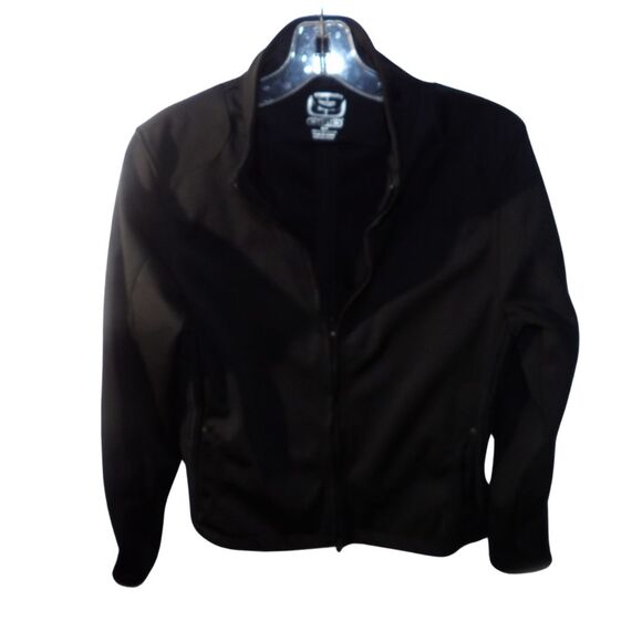 OGIO Jacket Womens Medium Black Full Zip Soft Shell Workout - Picture 1 of 6